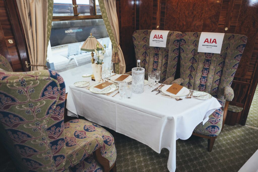 Immersive show on a moving train, the best choice for corporate entertainment in London.