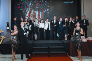 Gatsby style dancers for corporate events in Hong Kong.